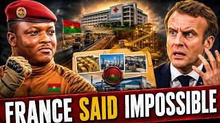 Burkina Is DEVELOPING FAST | Projects FRANCE Said Were Impossible