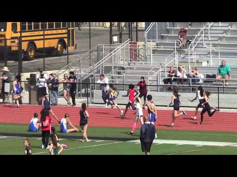 FSG 4x100 at Beach Cities 3-29-14 - Los Alamitos Girls