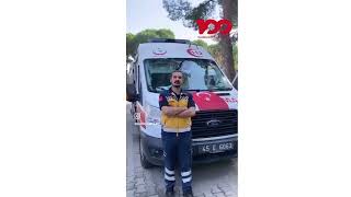 Manisa 112 Acil Servis çalışanları Cumhuriyeti anlattı