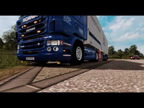 ETS2 Scania R500 "NORTH FREEZE" Arrived to the rest area.