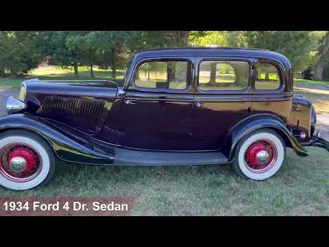1934 Ford 4-Dr Sedan (CC-1637273) for sale in Ellington, Connecticut