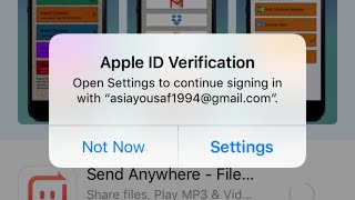 Apple ID Verification Fixed How To Fixed Apple ID Verification Error  On All iOS Devices Latest 2020