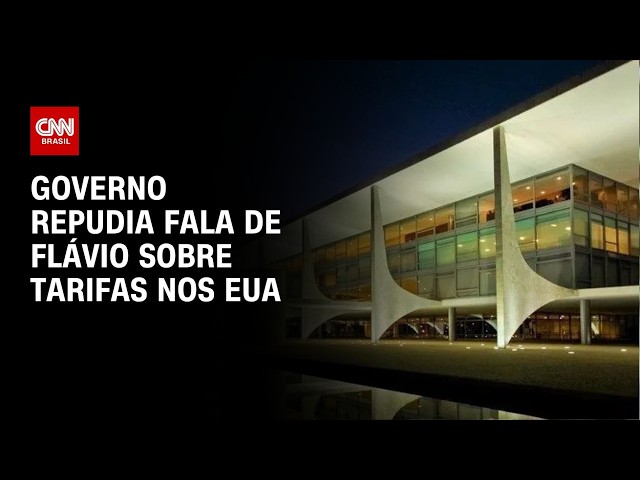 Governo repudia fala de Flávio Bolsonaro sobre tarifas nos EUA; entenda | CNN PRIME TIME