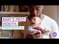 A Complete Guide to Your Newborn's First Month - What to Expect