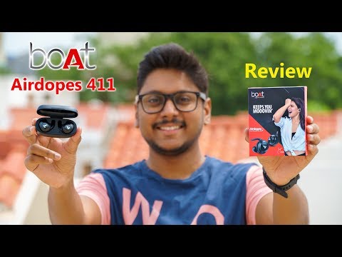 boAt Airdopes 411 BT5.0 TWS Earbuds Unboxing & Review
