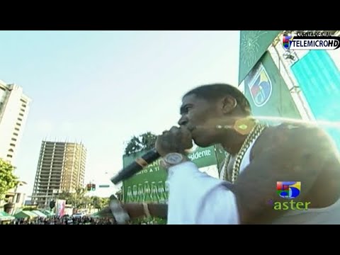 Omega El Fuerte y Mozart La Para Improvisando Fiesta Fin De Año Grupo Telemicro 2015