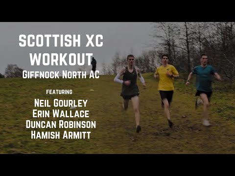 Scottish XC Workout - Giffnock North AC - 10 x 1min