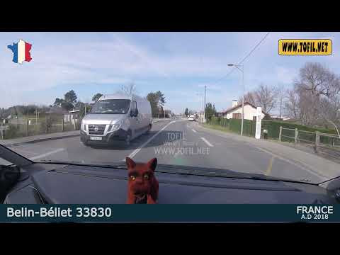 Belin Béliet 33830 FRANCE 2018 Driving Road Trip WWW.TOFIL.NET