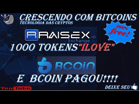 BCOIN PAGOU, E RAISEX DANDO 1000 MIL TOKENS GRÁTIS, CORRA!