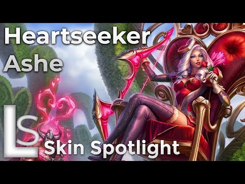 Heartseeker Ashe - Skin Spotlight - Heartbreakers Collection - League of Legends