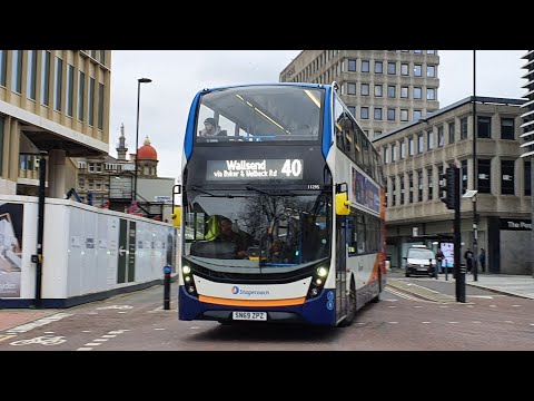 ON THE EXPRESS: Route X63 | SN69ZPZ/11295 - Stagecoach North East: ADL E40D/ADL Enviro 400MMC