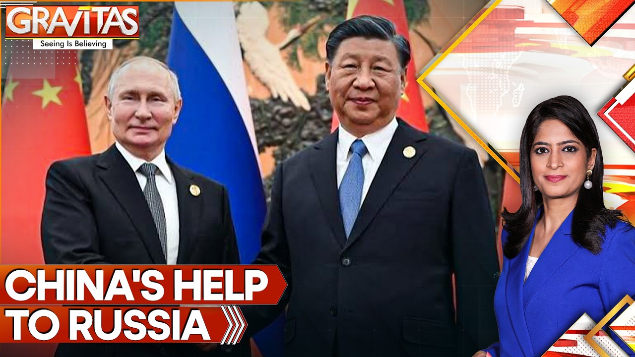 China Secretly Powers Putin's Killer Drone War in Ukraine | GRAVITAS