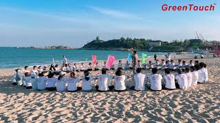 GreenTouch Team's Autumn Beach Outing.