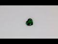 Tsavorite, heart cut, 0.62 ct Video 1