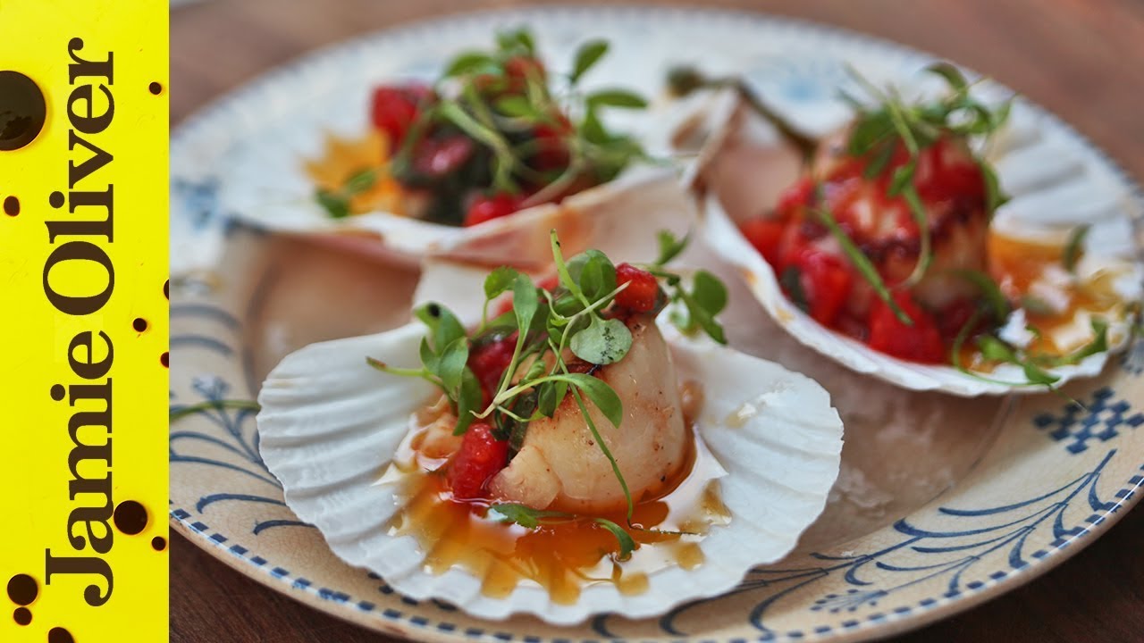 Pan fried scallops: Natalie Coleman