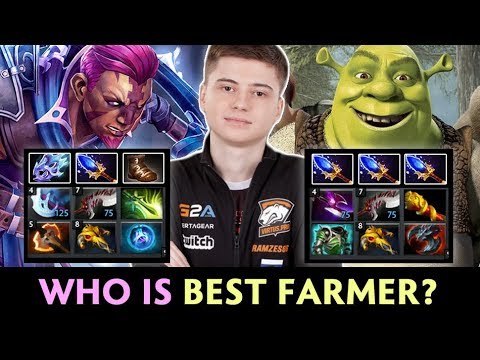 Ramzes answers who is BEST FARMER — LATE Antimage vs Alchemist