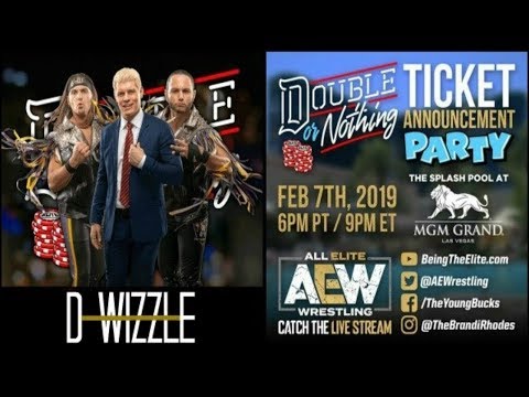 AEW Double Or Nothing: Ticket Announcement Party - MY THOUGHTS