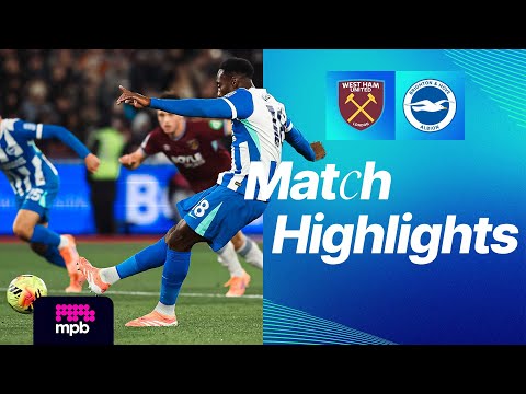 HIGHLIGHTS | West Ham v Brighton | Premier League