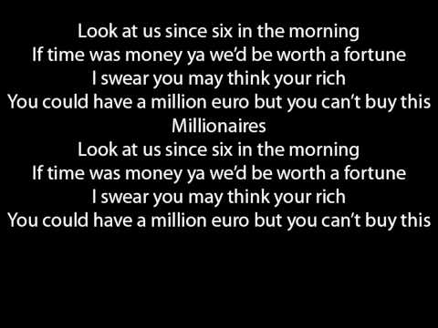 The Script Millionaires lyrics