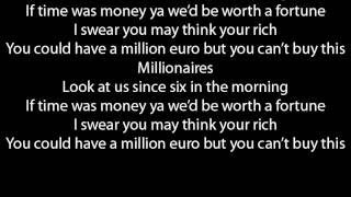 The Script Millionaires lyrics