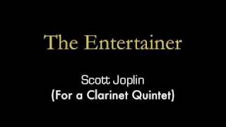 The Entertainer for a Clarinet Quintet