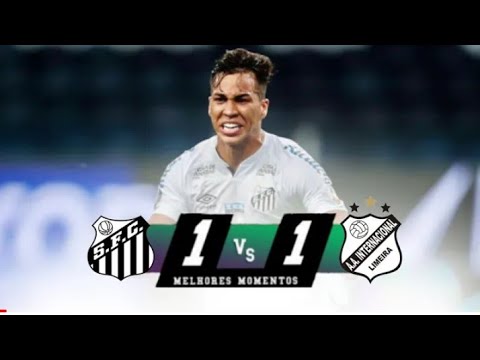 Santos 1x1 Inter de Limeira | Gols e Melhores Momentos | HD 18/04/2021