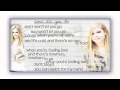 Avril Lavigne - Won't let you go 