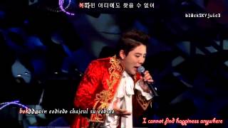 XIA Junsu - How Cruel is Life LIVE [han / roman / eng sub]