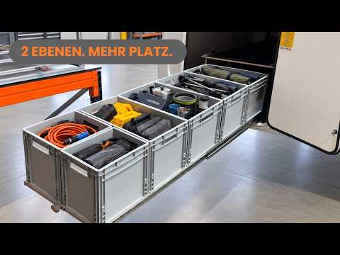 Heckauszug mit Ablage 120cm