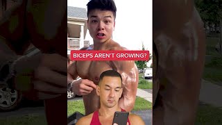 The Reason Your Biceps Aren