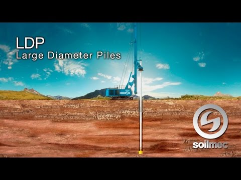 Large diameter piles technology soilmec