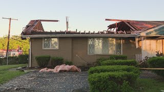 Widespread damage reported in Merrillville, Indiana