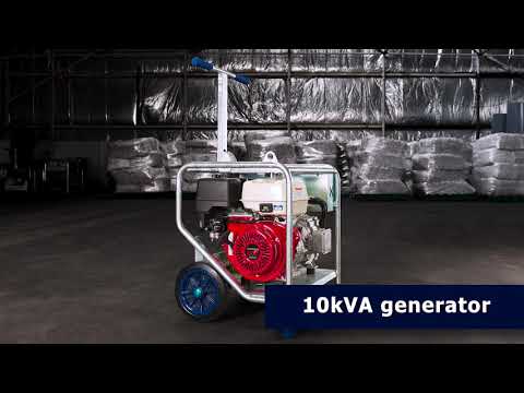 Makinex 10kVA petrol generators