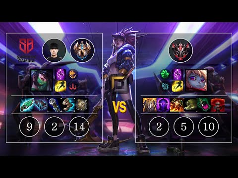 SB FATE Akali vs Poppy Top - KR Patch 10.12
