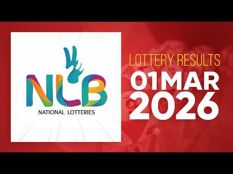 NLB Live Lottery Draw (2026-03-01) | 09.30 PM
