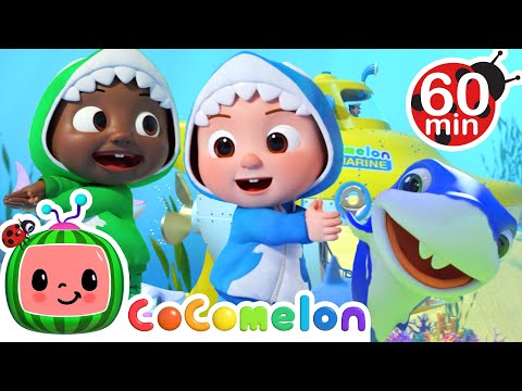 Baby Shark with JJ and Cody's Submarine | CoComelon Nursery Rhymes & Kids Songs