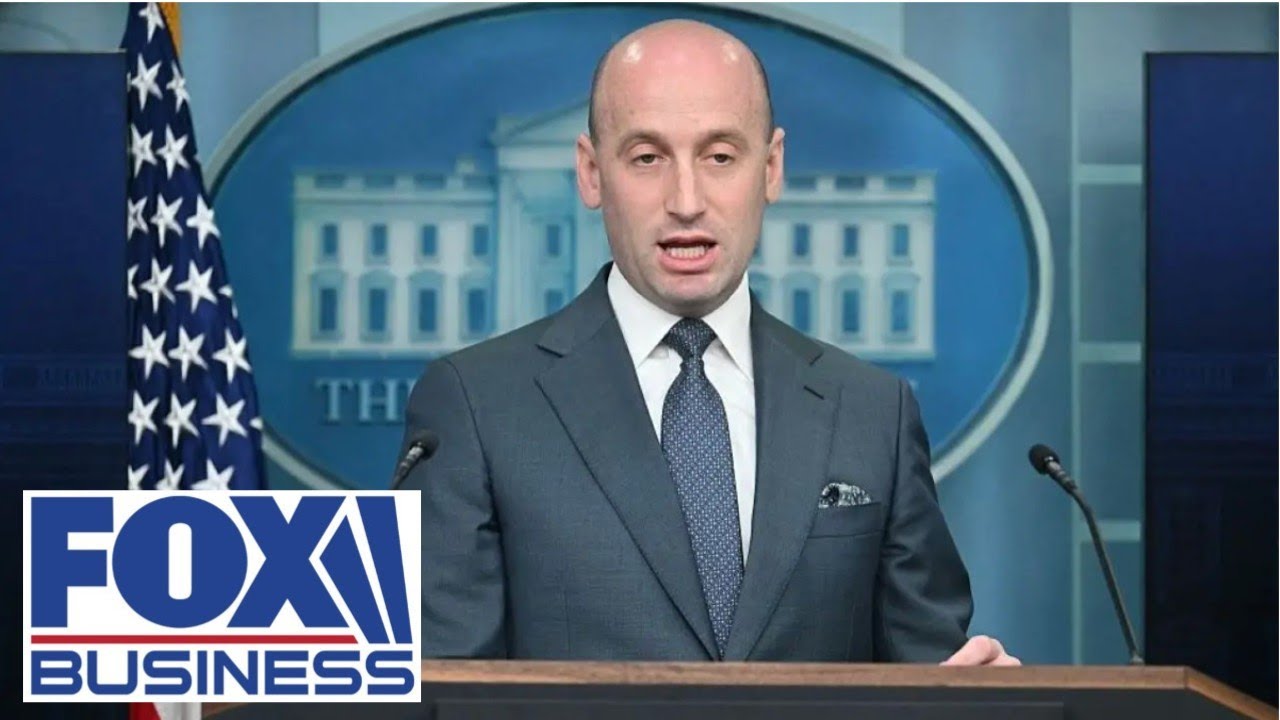 We are ‘at the precipice of one of the great economic periods’ in US history, Stephen Miller says