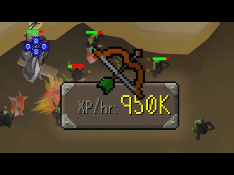 BEST Ranged XP (Chinning Maniacal Monkeys)
