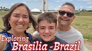 Exploring The Brazilian Federal District And We Try Bob's For The First Time! I Can't Believe It!