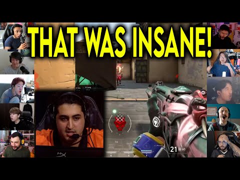 Valorant Streamers Reacts To FNC Kaajak & Alfajer Insane 2v4 Against MIBR In VCT Champions 2025