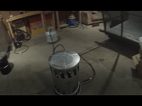 Mr.Heater Convection heater review. (garage heater)