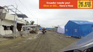 Ecuador needs you! give or GO, Here's How...