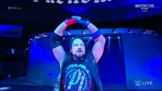 WWE: AJ Styles CUSTOM Entrance To Metallica &quot;Wherever I May Roam&quot;