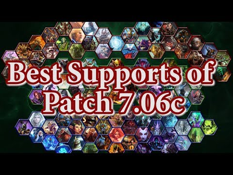 Meta Update - Best supports of Patch 7.06C (3k and below)