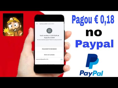 PAGOU € 0,18 EUROS no Paypal jogando e convidando amigos