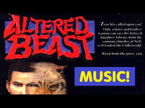 ALTERED BEAST Sega Arcade Machine Soundtrack! Great Retro Music OST