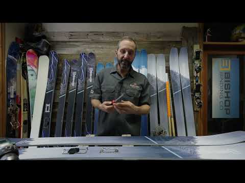 Bishop Telemark Ski and BMF Binding Mounting 101