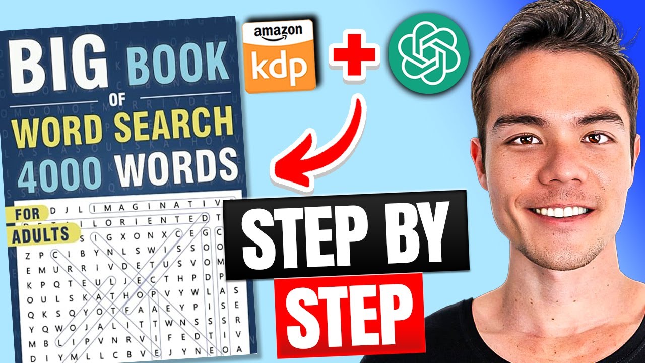 How to Make Money Selling Word Search Books on Amazon KDP (Step-By-Step)