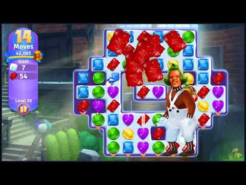 Willy Wonkas Sweet Adventure Level 29 - NO BOOSTERS 🍫 | SKILLGAMING ✔️