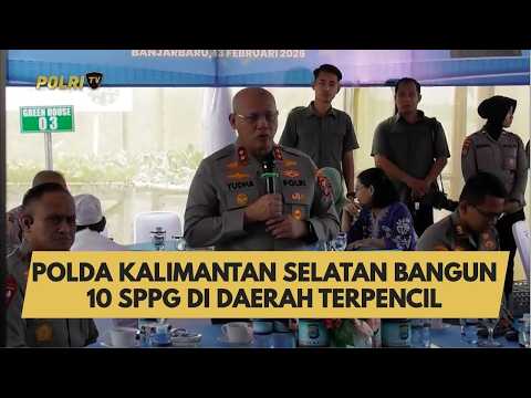 POLDA KALIMANTAN SELATAN BANGUN 10 SPPG DI DAERAH TERPENCIL